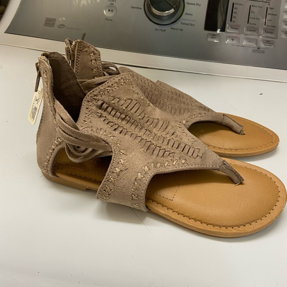 Altar’s state gladiator taupe sandals